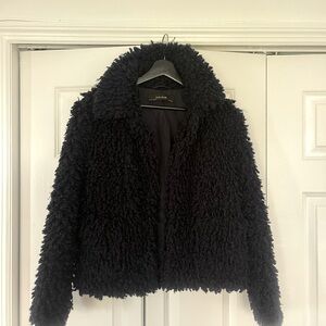 Zara furry coat